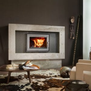 LORFLAM-foyer cheminée bois -EASY75-cheminées jouvin vitré 35