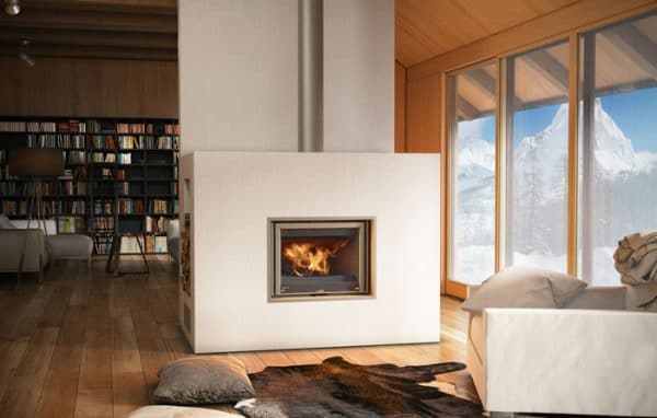 foyer bois de cheminée LORFLAM-EASY75VO- cheminées Jouvin Vitré 35