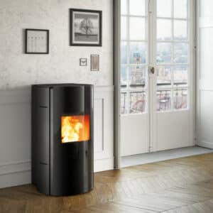 poele a granules Vivace Oto 1 beau design
