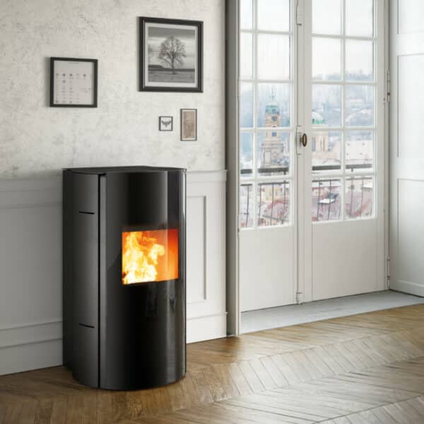 poele a granules Vivace Oto 1 beau design