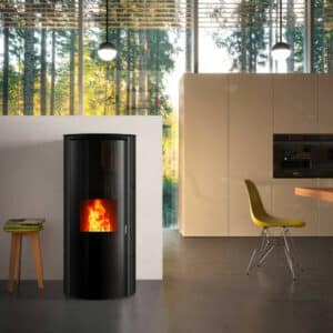 poele a granules Vivace Oto Plus 1 design sobre