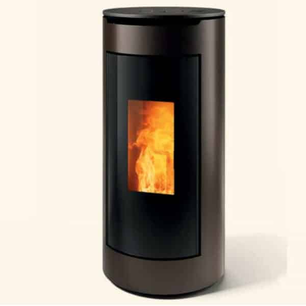 poele a granules Vivace Sibilla 3 flamme gazeification